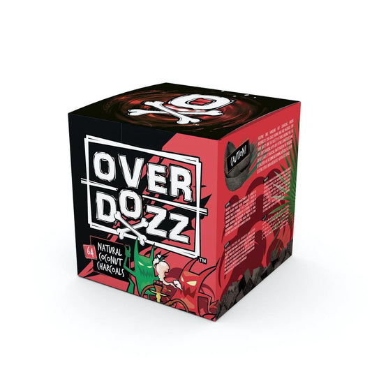 OVERDOZZ - CUBE 26 NATURKOHLE 64 PCS 1KG